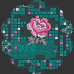 Rose Circuit Teal